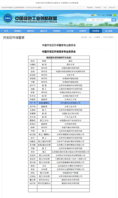 卢广平出任中国开发区环保管家专业委员会常务委员，助力环保咨询服务升级